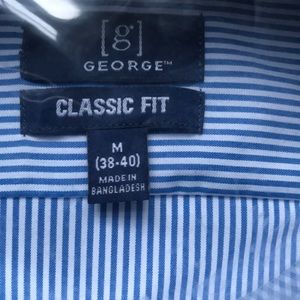 George dress shirt Sz med